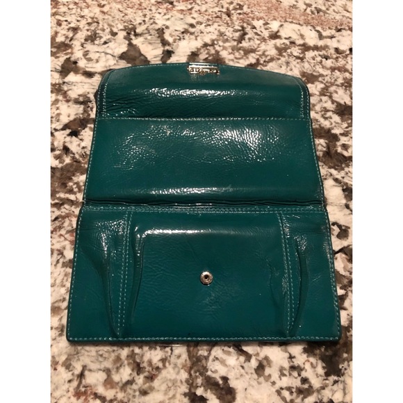 Coach Turquoise Leather Wallet - Picture 5 of 5